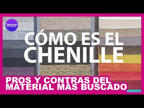 CHENILLE, CÓMO RECONOCERLO, PROS Y CONTRAS | Interliving - Los Mejores Sillones de Argentina