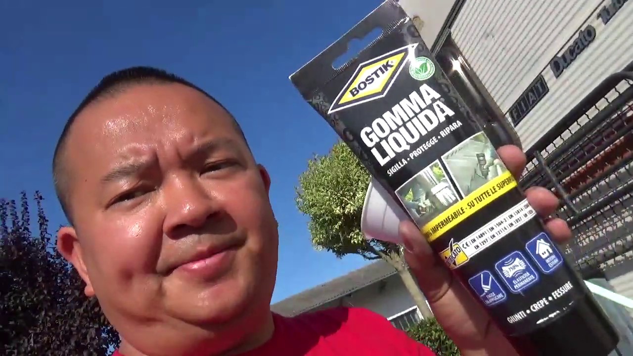 BOSTIK GOMMA LIQUIDA RIPARAZIONE PROFILI CAMPER FIAT DUCATO RIMOR 1.9 ASHLEY #66