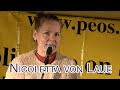 Winterthur 17.01.2022 Kundgebung | Nicoletta von Laue: &quot;Wir haben eine Pandemie der Angst!&quot;