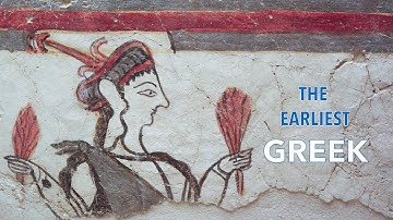 Before the Alphabet: the Earliest Greek