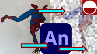 Putting My Spider-man Drawing Into Adobe Animate