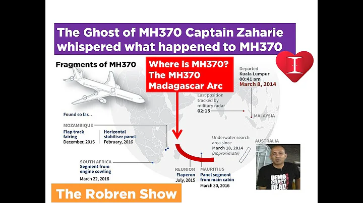 The MH370 Ghost of Captain Zaharie whispered WHERE...