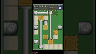 Pushing Machine (Genius) Level Puzzle 718 - Perfect Solution