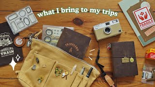 What's Inside My Travel Journal Kit for NYC | Abbey Sy