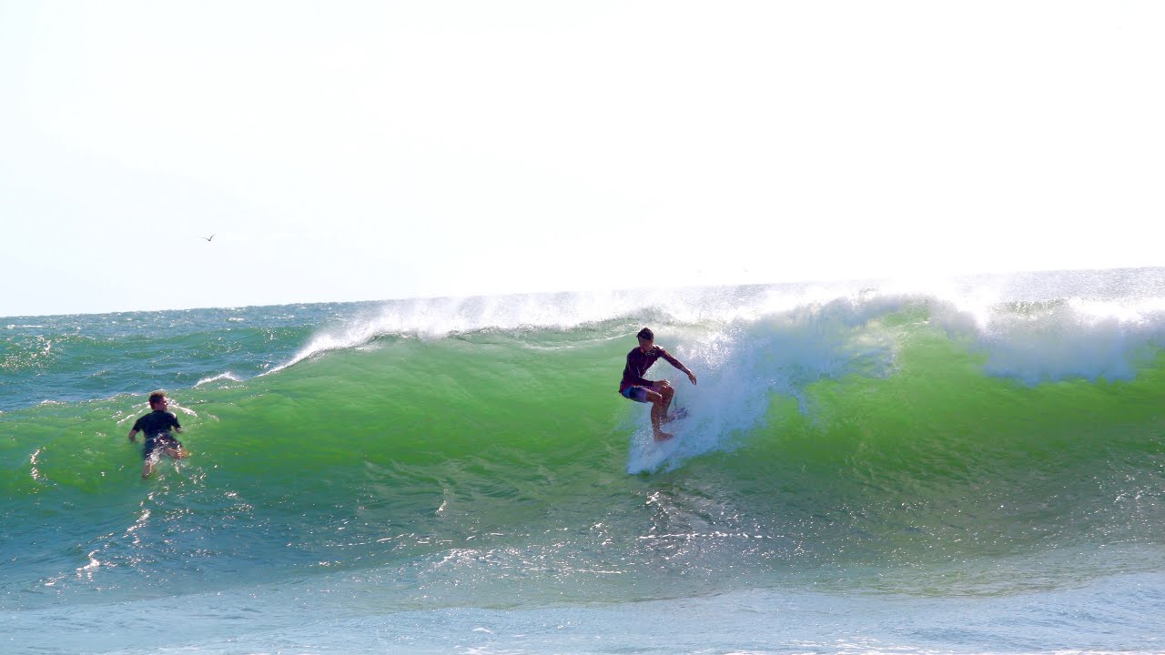 Biggest VA Beach Surf in Decades (Secret Spot)