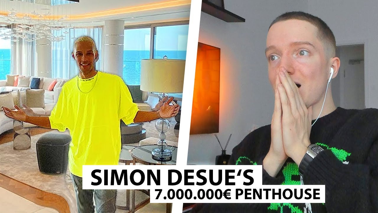 Justin reagiert auf Simon Desue's Wohnung in Dubai.. | Reaktion