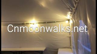This 20'x20' high peak frame tent