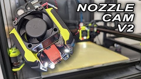 3D Printer Nozzle Camera V2 - Voron mods update