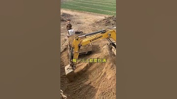 Awesome Excavator Operator Skills - Excavator Operator With Highly Precise Skills  EP169 #Shorts