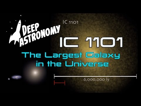 બ્રહ્માંડની સૌથી મોટી ગેલેક્સી: IC 1101