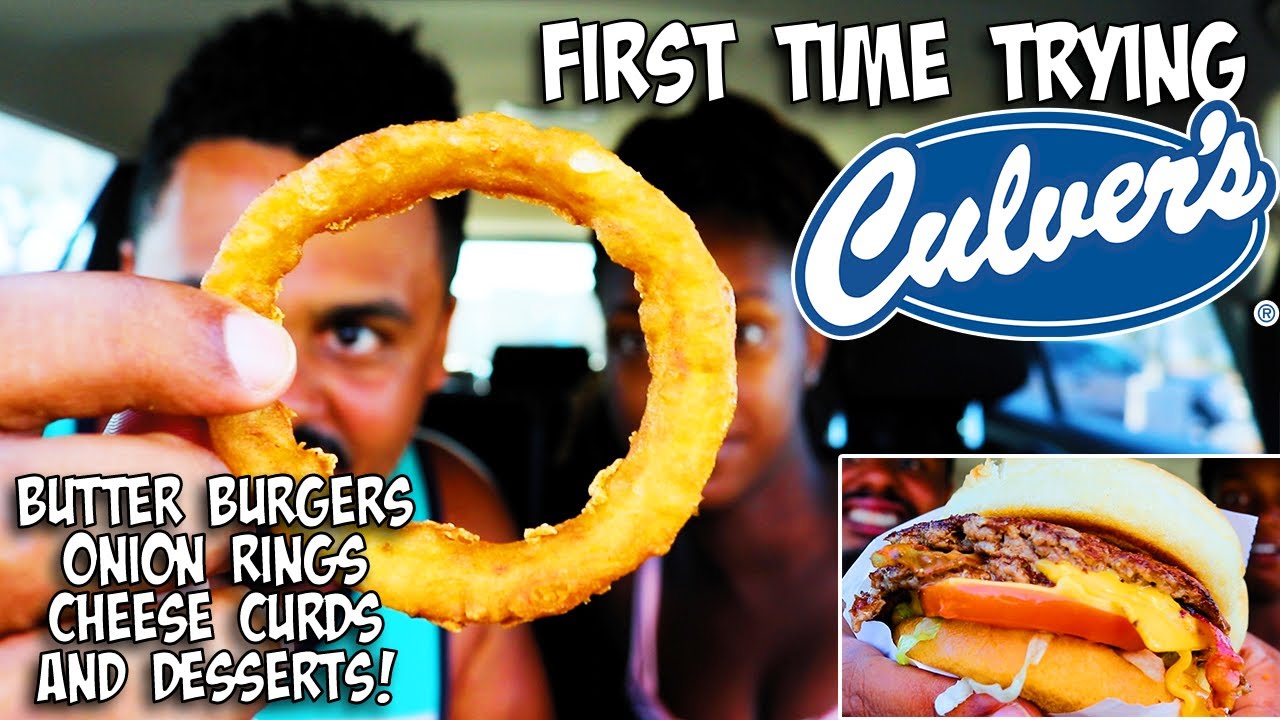 First Time Trying Culver's Food Review! YouTube