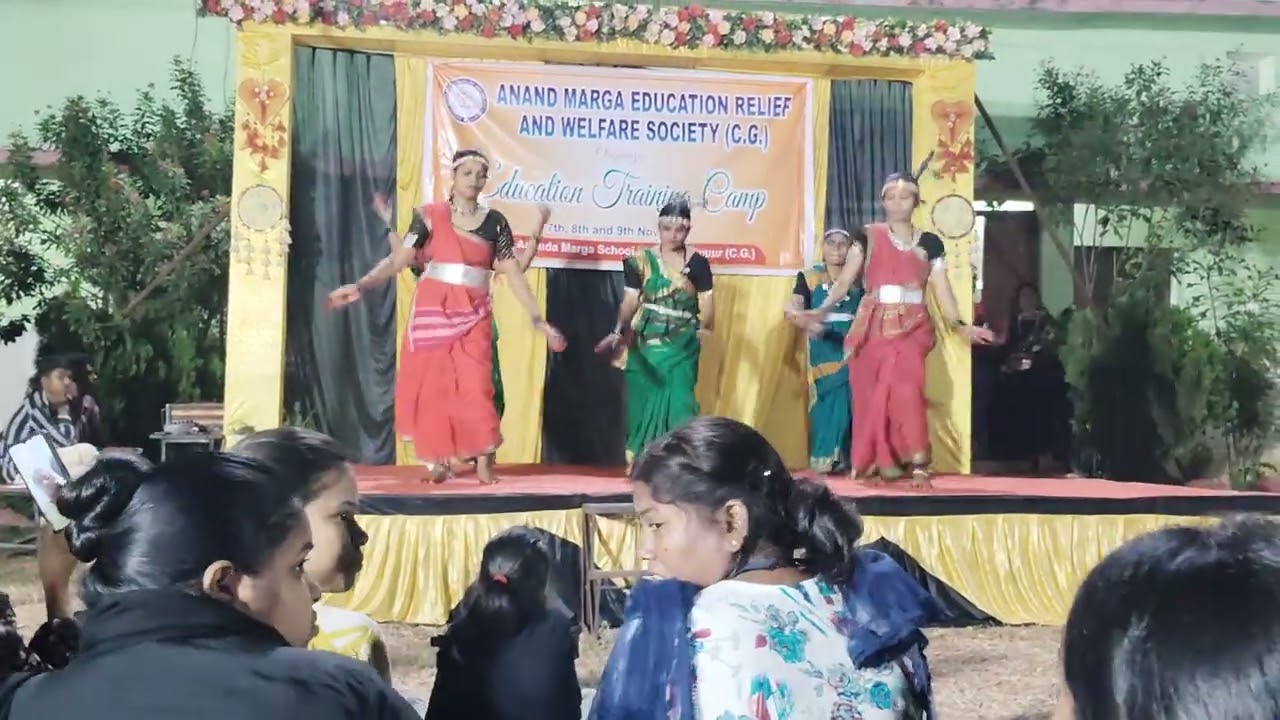 dance by Teacher of  anand marga high school bhanupratappur  in education training camp raipur