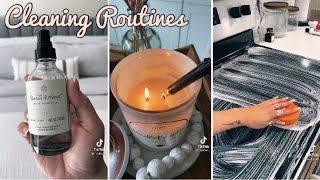 Home Cleaning Routines ASMR Satisfying TikTok Compilation 🕯