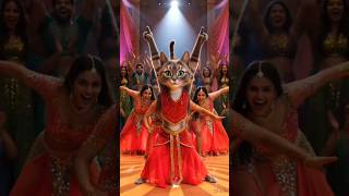 Ye billi nahi… full Bollywood queen hai 🐱💃 Shocked crowd reaction!