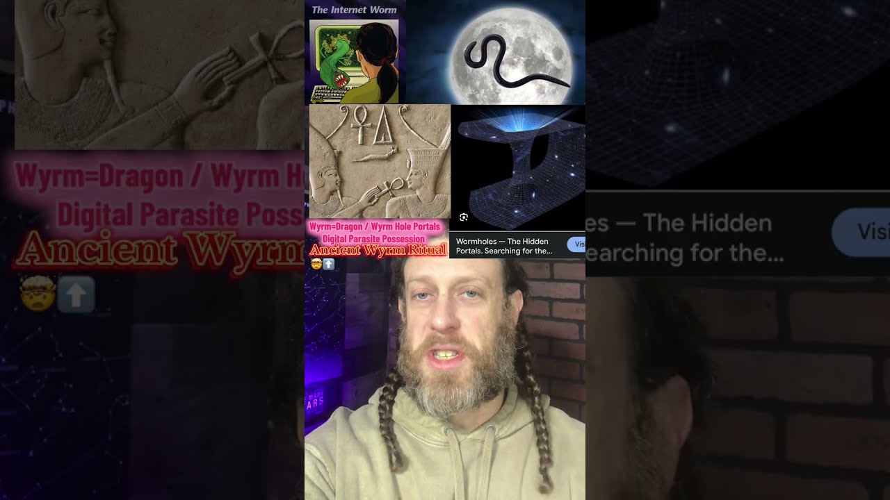 Digital Parasite Possession, Wyrm-Hole Portals, Dragon Tech & Ancient ELite Wyrm Ritual