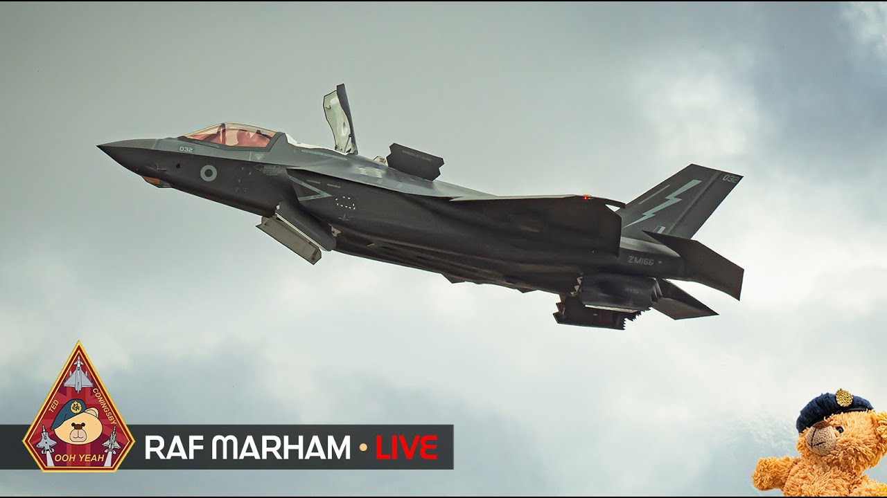 LIVE STEALTH 5TH GEN F-35B ACTION 809 NAVAL AIR SQN, 617 & 207 SQUADRON • RAF MARHAM 02.02.26