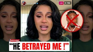 Celebrity "HE PLAYED ME!" Cardi B BREAKS DOWN On LIVE Over Stefon Diggs Cheating Drama Profile