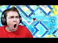reacting to the HARDEST geometry dash levels..