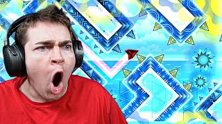 reacting to the HARDEST geometry dash levels..