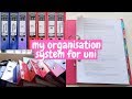 how i organise my folders for uni | viola helen