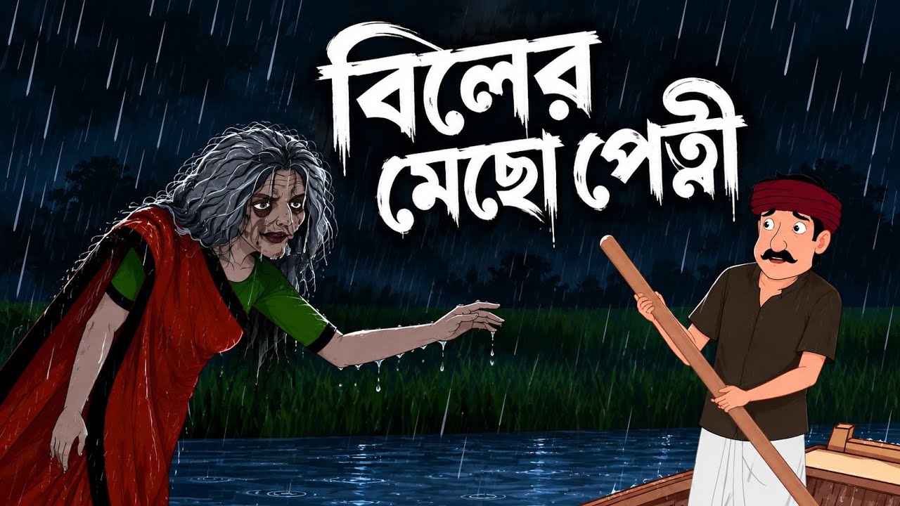 মেছো পেত্নীর খপ্পরে | Mechho Petnir Khoppore | Bangla Cartoon | Horror Story | Bhoutik Golpo