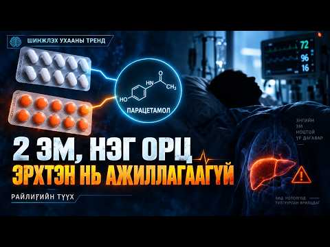 Ханиадны 2 эм уугаад эрхтний дутагдалд оров. Парацематол яагаад аюултай вэ? | Шинжлэх ухааны тренд