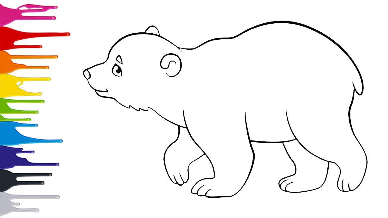 COMO DESENHAR UM URSO - DESENHOS PARA DESENHAR - YouTube