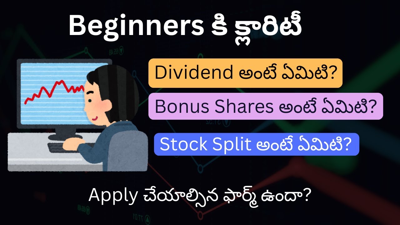 What is Dividend, Bonus Shares & Stock Split in Stock Market