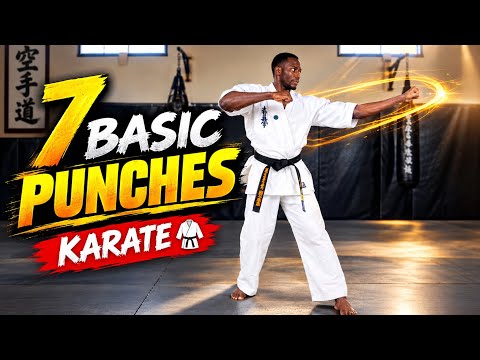 7 Basic Punches Of Kyokushin Karate 🥋 | Beginners Guide 