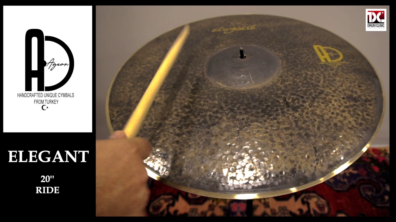 AGEAN CYMBALS ELEGANT 20" RIDE