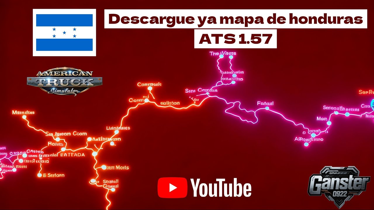 DESCARGUE YA MAPA DE HONDURAS PARA ATS 1.57 (2026) EN ANDROID 📱