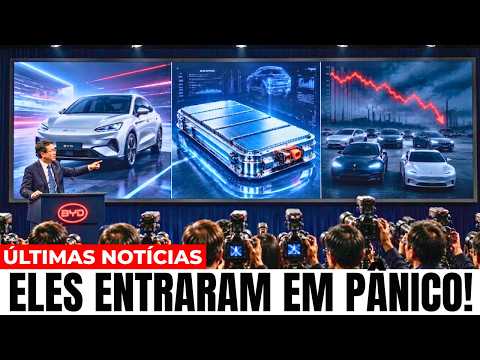 A BYD deu o maior golpe na indústria automotiva — rivais estão em choque