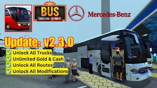 Mercedes-Benz Bus Driving in America | Bus Simulator Ultimate Mod Apk v2.3.0 Update Unlimited Money screenshot 2