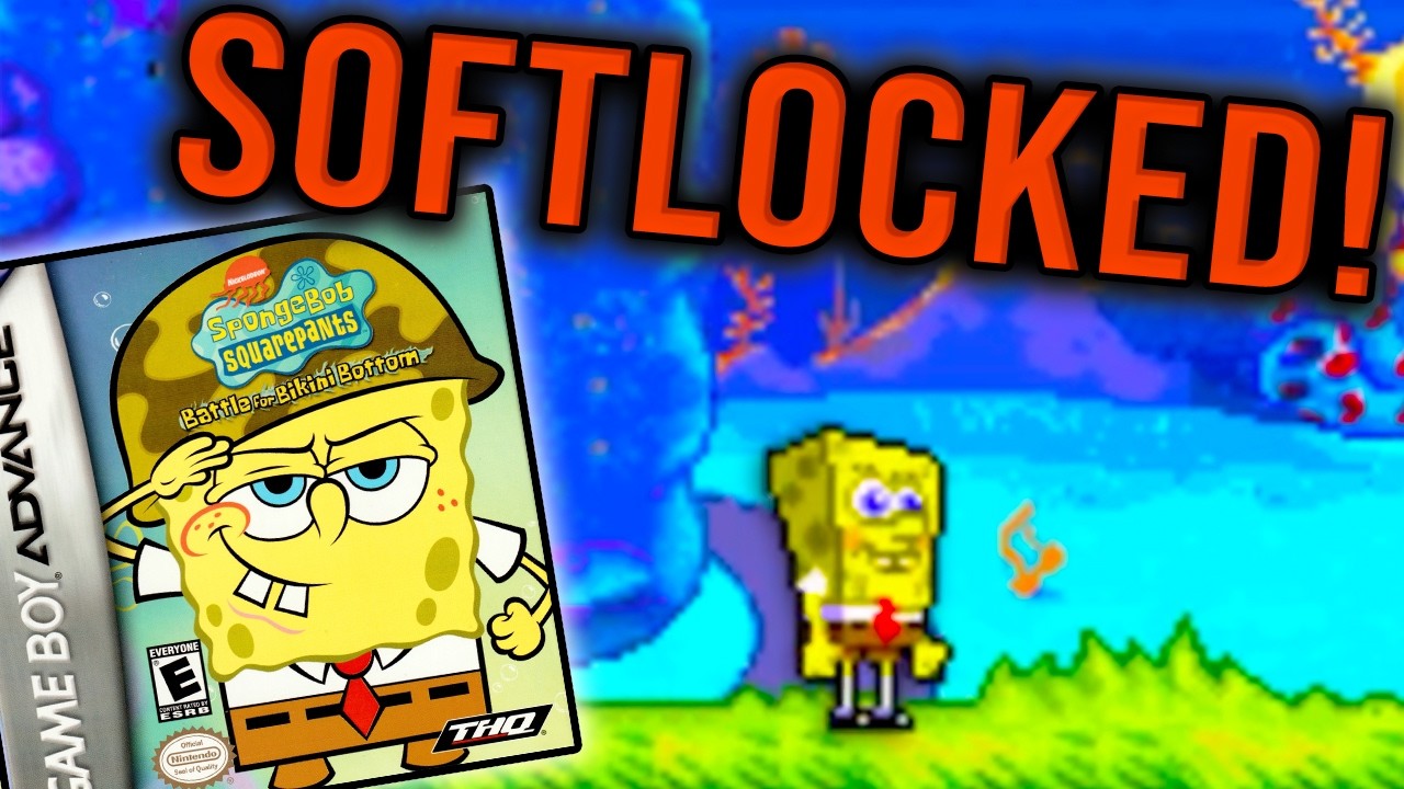 Худший уровень в игре SpongeBob Battle For Bikini Bottom на GBA.