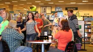 Medora Musical Flash Mob At Barnes Noble