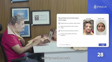 Our Liveness vs. 3D Masks | Demonstration | Facia