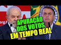 Aplicativo para acompanhar a apuração dos votos do 2° Turno nas eleições 2022