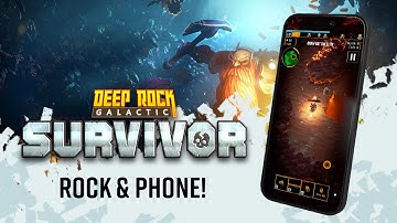 Deep Rock Galactic: Survivor - Out Now on Mobile!