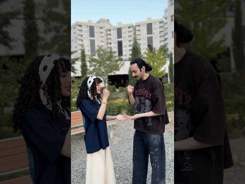 سنگ کاغذ قیچی در واقعیت😨😂