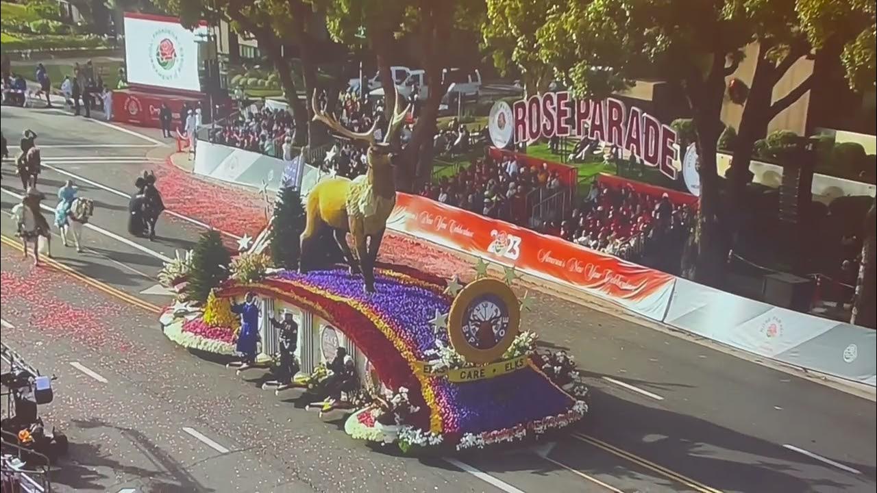 Elks Float Rose Parade 2023 YouTube