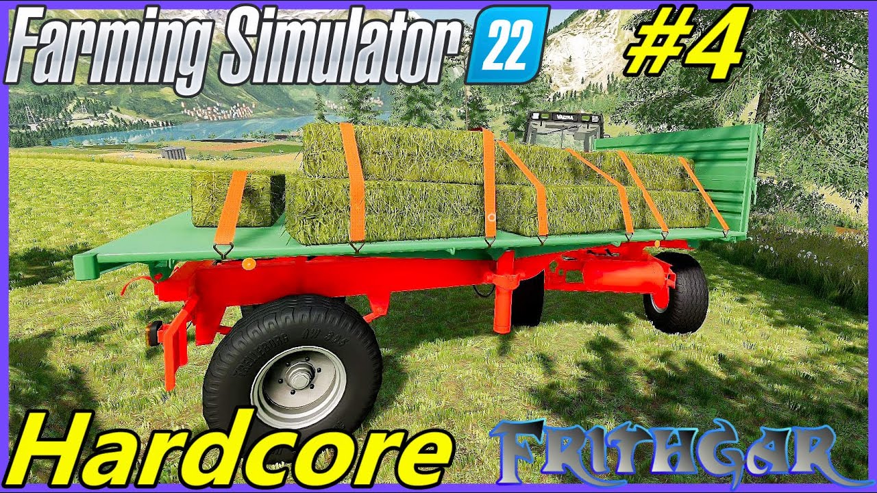 Let's Play FS22, Hardcore 4 Picking Up The Hay! YouTube