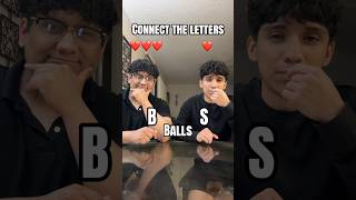 Connect the letters #fyp #funny #word #challenge #trend