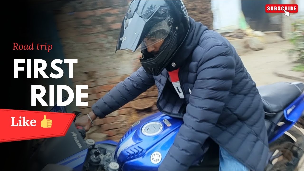 First Ride ✨♥️ 