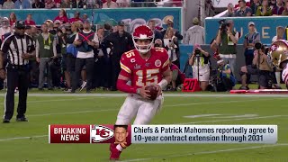 Patrick Mahomes Signs 10-YEAR Deal!