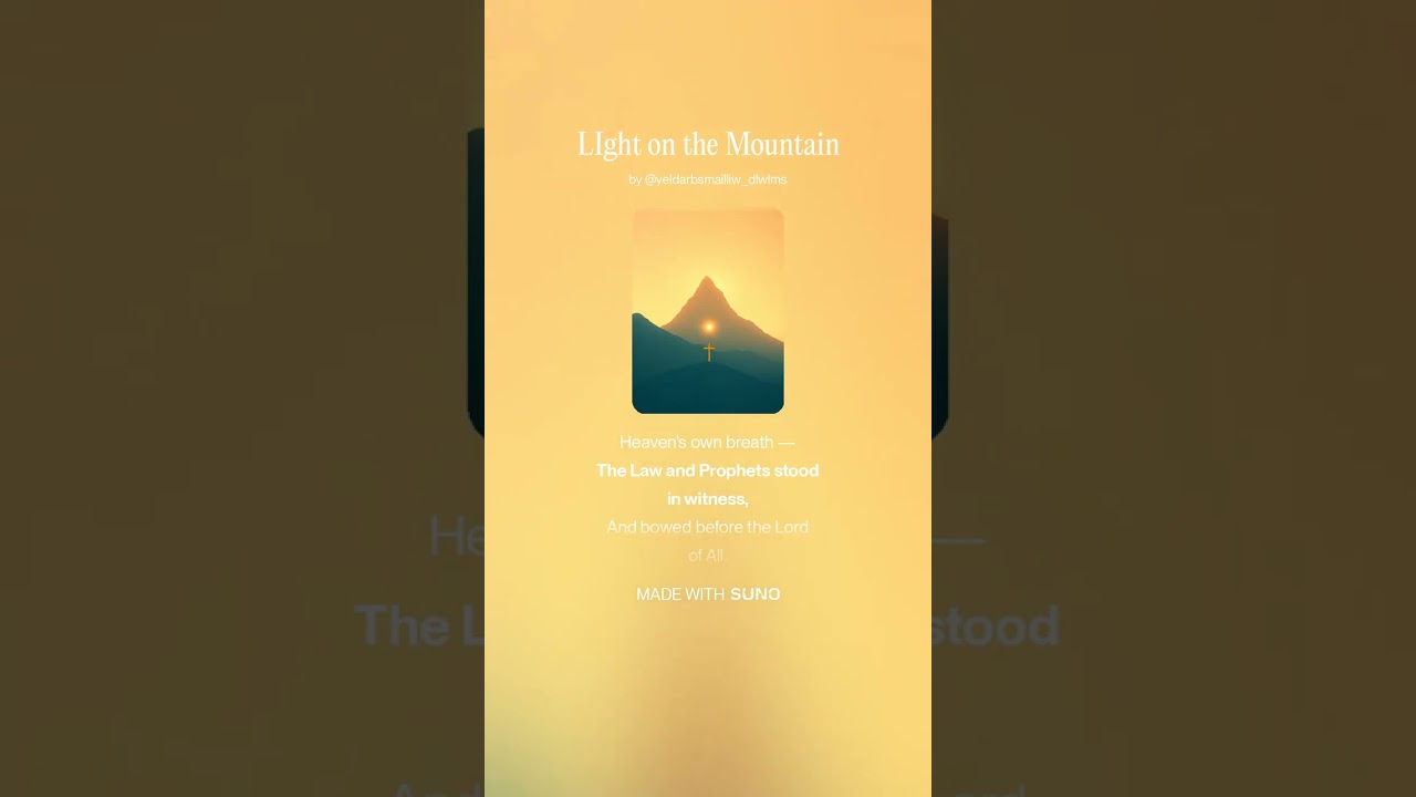 LIght on the Mountain   DLWLMS Pop Soul v1