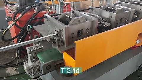 Revolutionize Your Ceiling Grid Production with the SUNWAY T Grid Roll Forming Machine