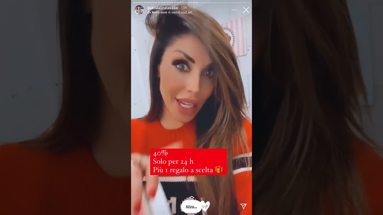 Guendalina Tavassi instagram stories 21/03/21