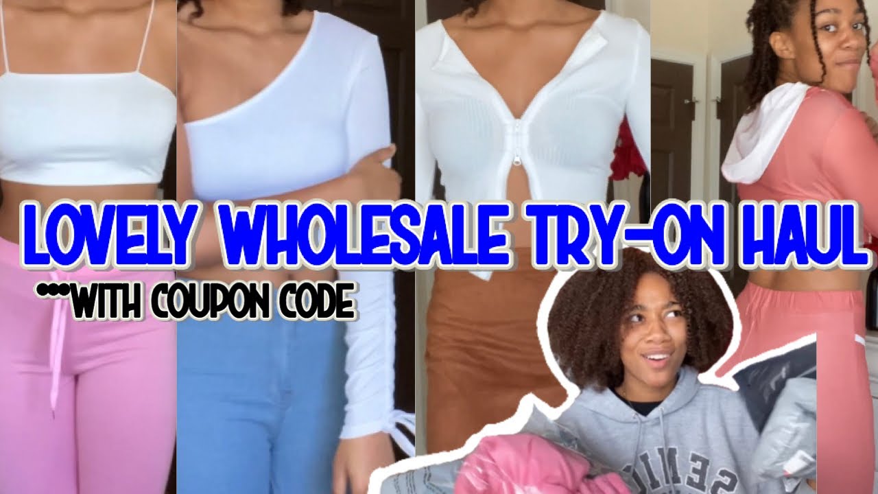 LOVELY WHOLESALE HAUL with coupon code YouTube