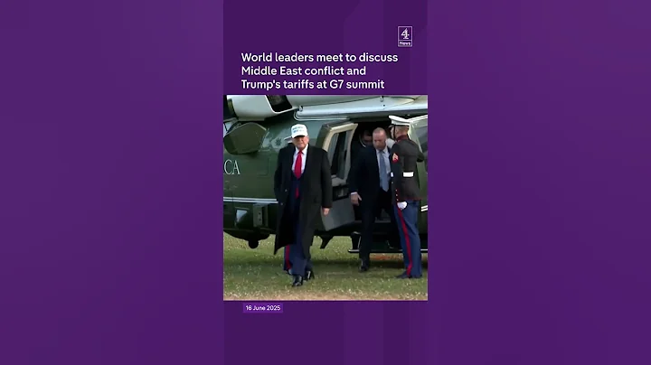 World leaders meet to discuss Middle East conflict and Trump's tariffs at G7 summit