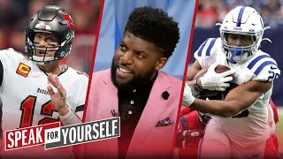 Tom Brady or Jonathan Taylor? Wiley \& Acho discuss MVP front-runners | NFL | SPEAK FOR YOURSELF
